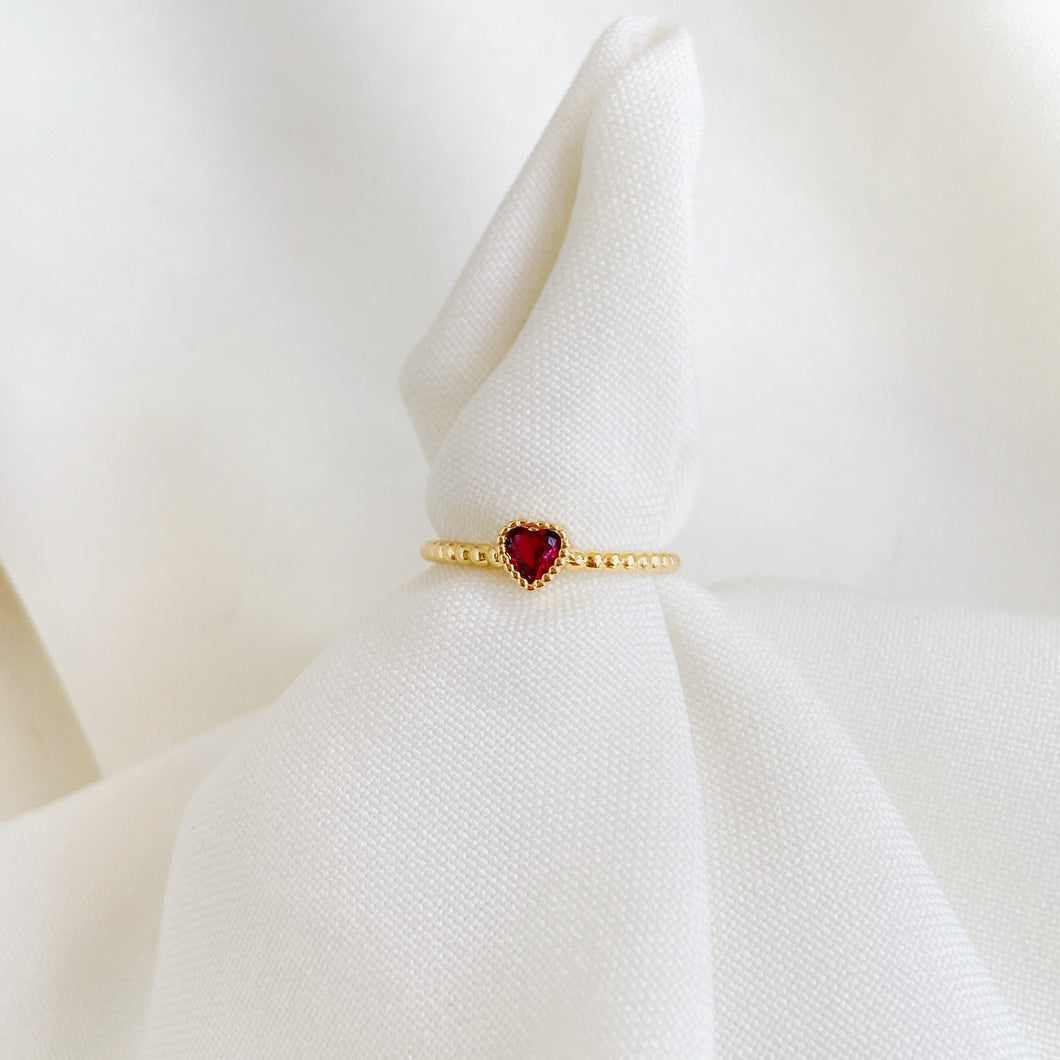 Anillo Lucie Rosa