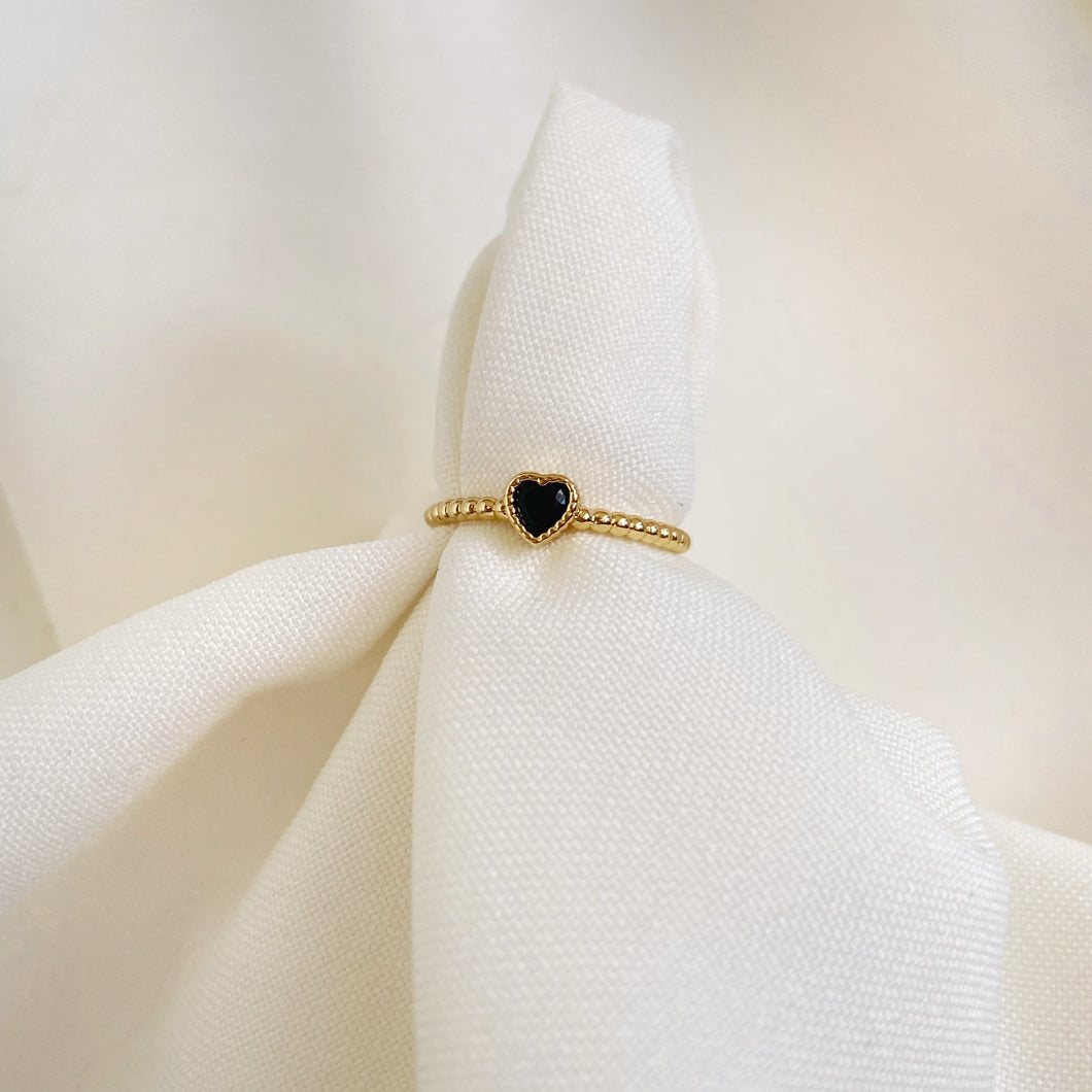 Anillo Lucie negro