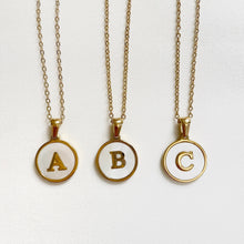 Cargar imagen en el visor de la galería, DENMAMX Inicial madre perla redonda
